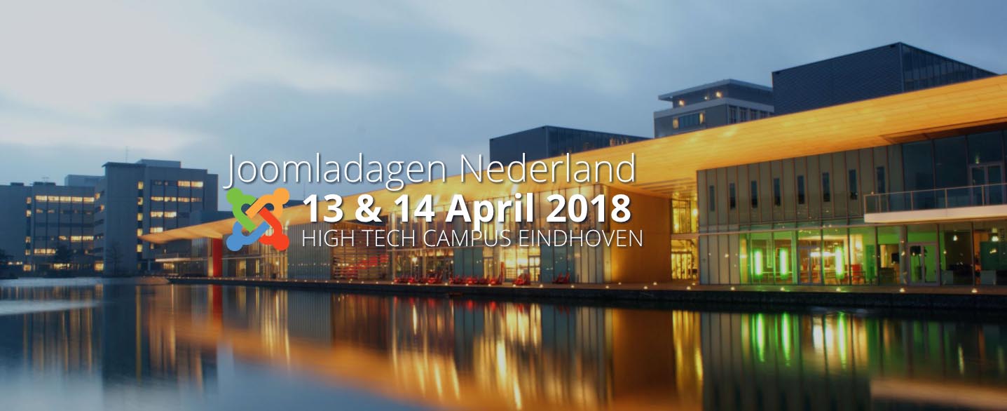 JoomlaDagen 2018 Nederland - Hightech Campus Eindhoven