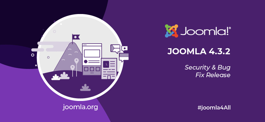 Banner Joomla 4.3.2 release
