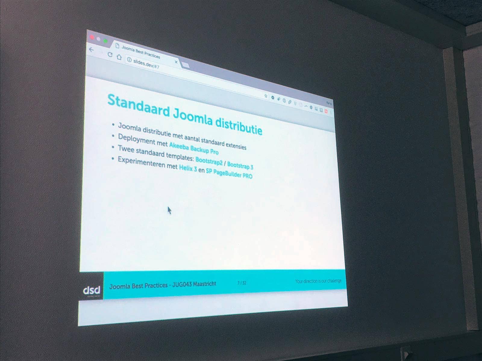 JUG043 bijeenkomst 12062017 Joomla best practices 4